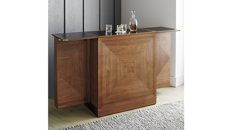 Crate & Barrel Maxine Bar Cabinet