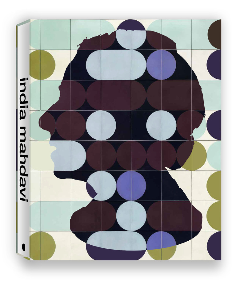 book cover with profile silhouette with spine that reads India Mahdavi