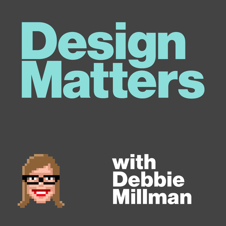 graphic with text design matters with debbie millman