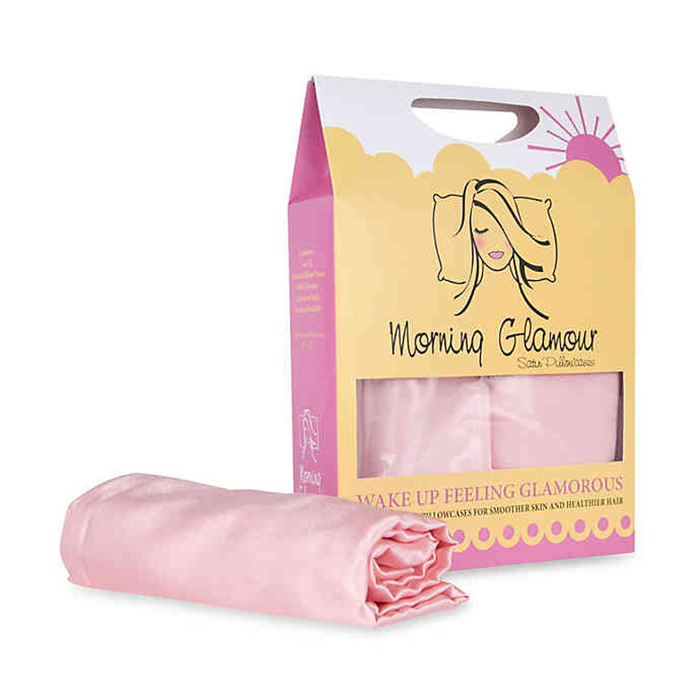 Morning Glamour® Satin Standard Pillowcases Set of 2