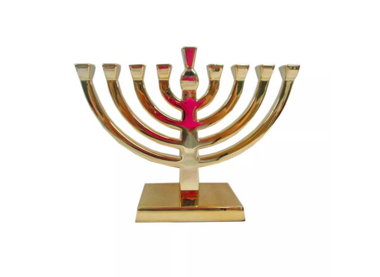 Metal Menorah