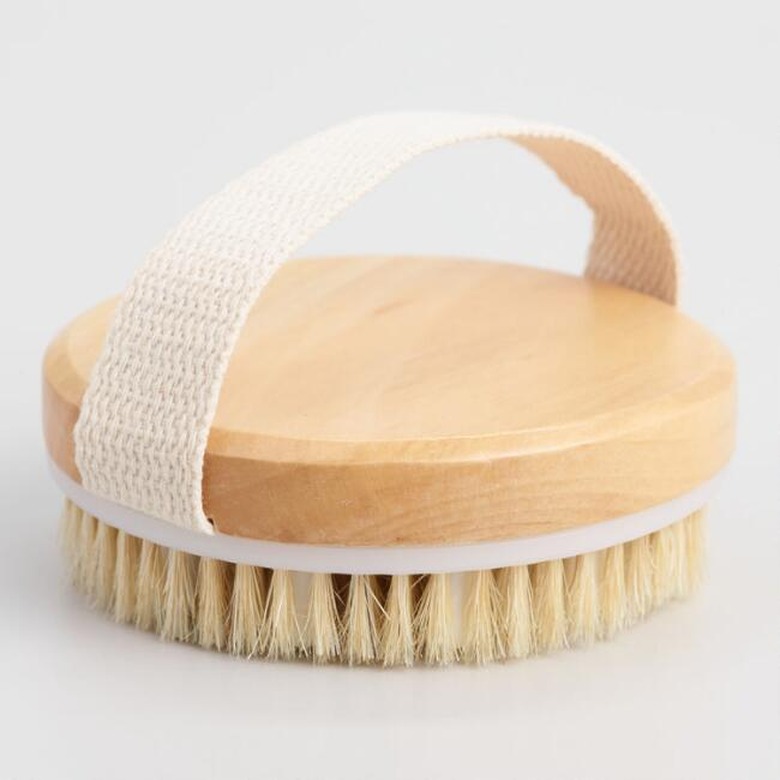 Round Dry Body Brush