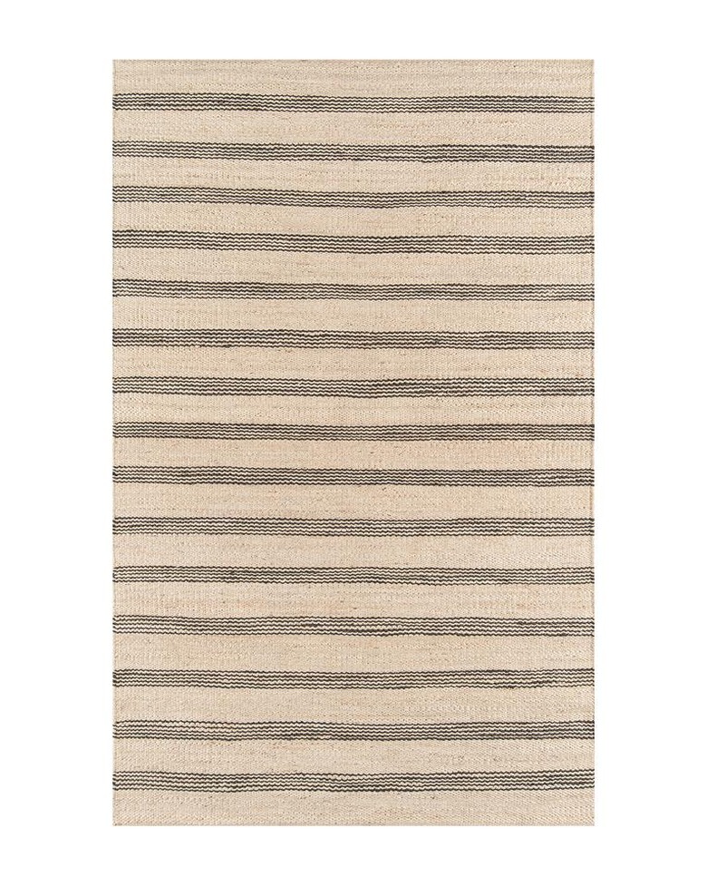 Bunbury Charcoal Jute Rug From McGee & Co. for rustic bedroom idea