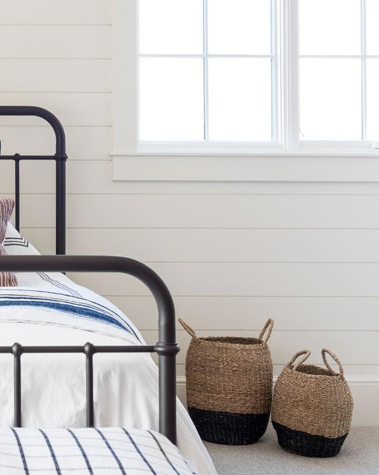 McGee & Co. Bastina Baskets for rustic bedroom idea