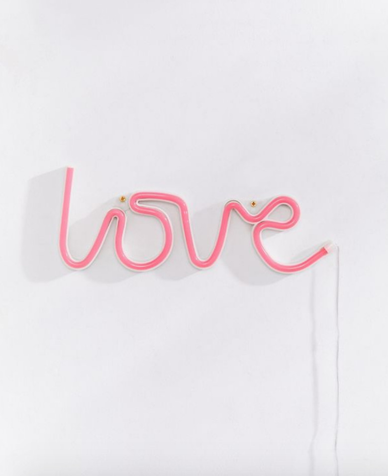 love neon sign