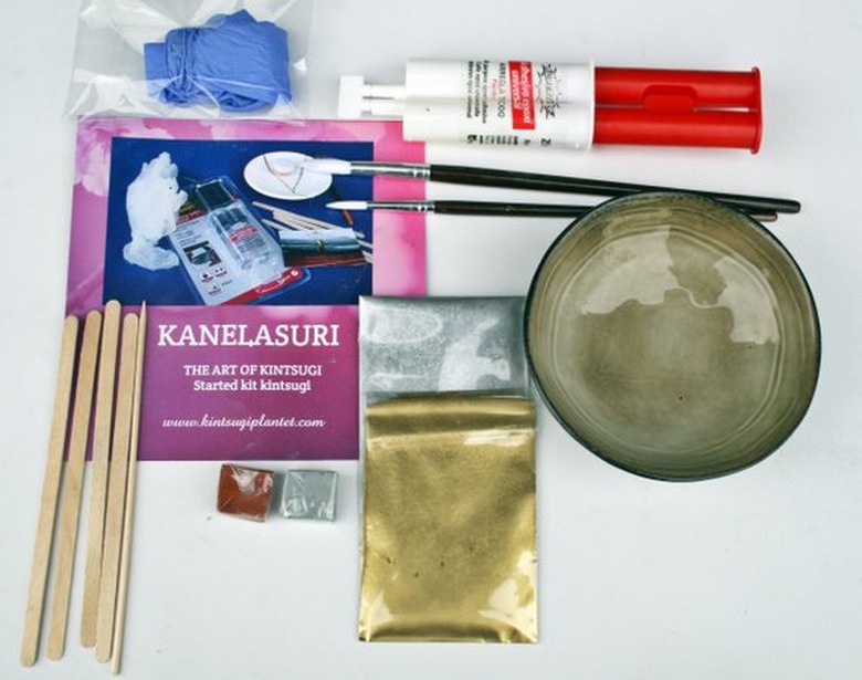 DIY: Kintsugi Started Kit with handcraft bowl