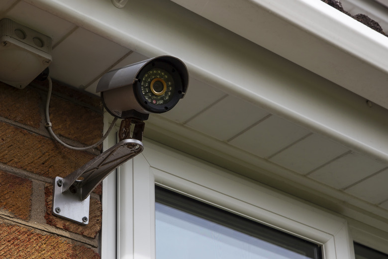 CCTV security camera for home protection & surveillance.
