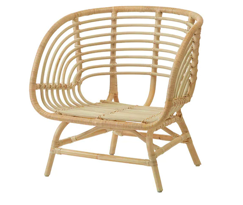 rattan armchair
