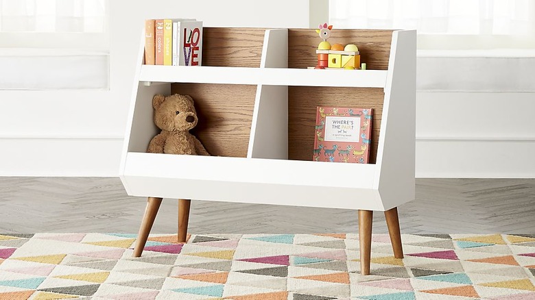 Crate and Barrel Midcentury Bookshelf