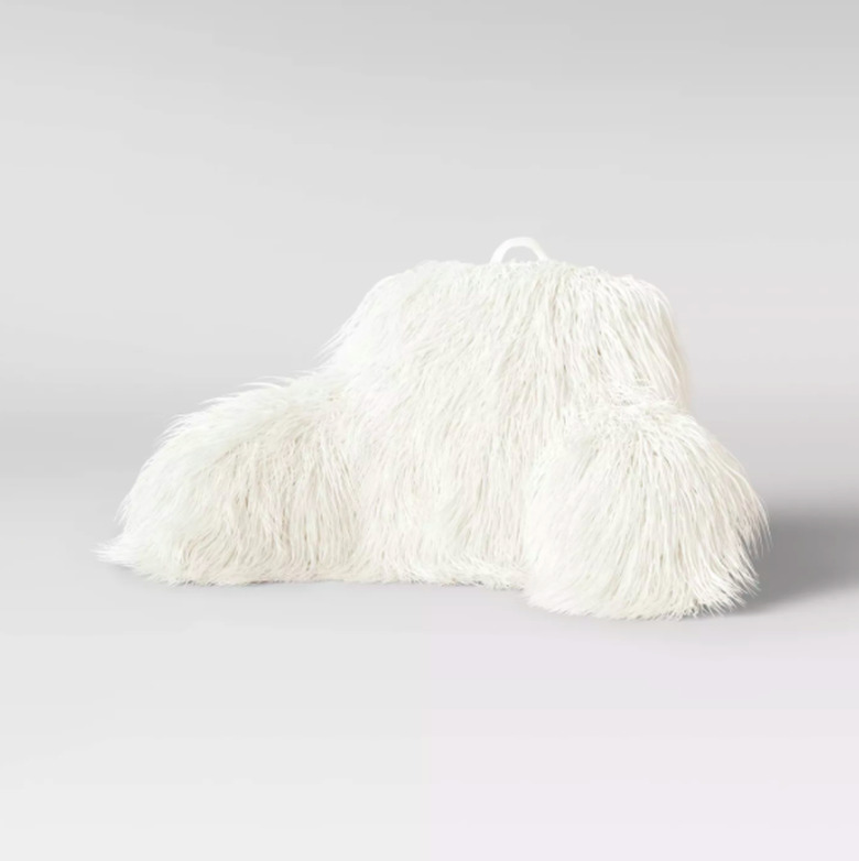 opalhouse faux fur bed rest pillow