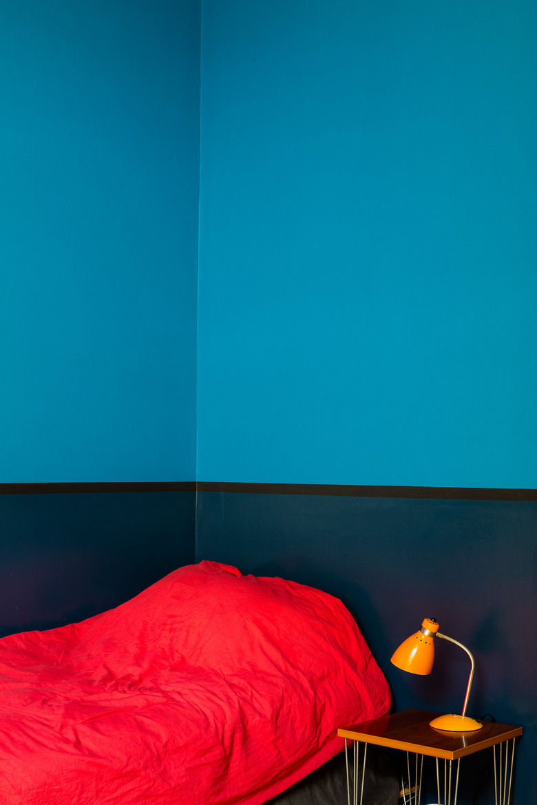 blue bedroom