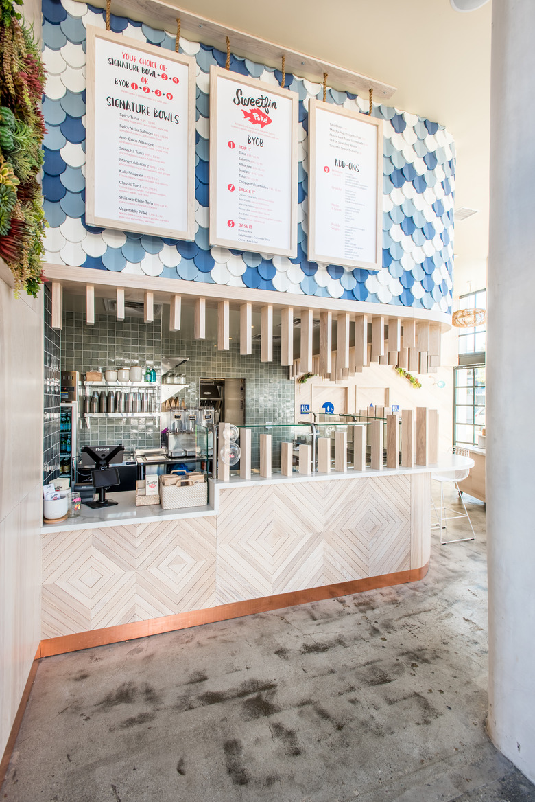 Sweetfin ordering bar.