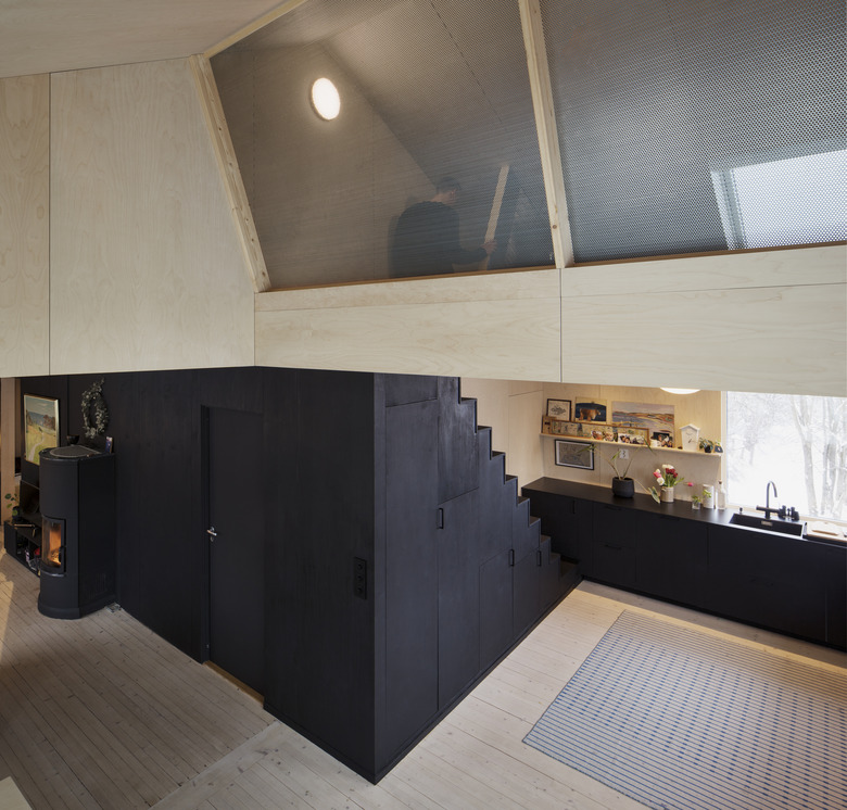 open concept family home