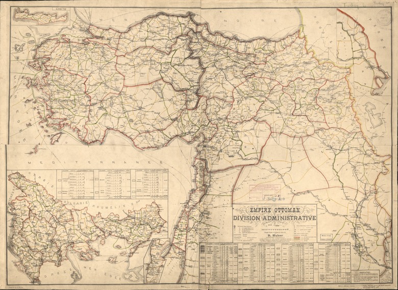 map of Ottoman Empire