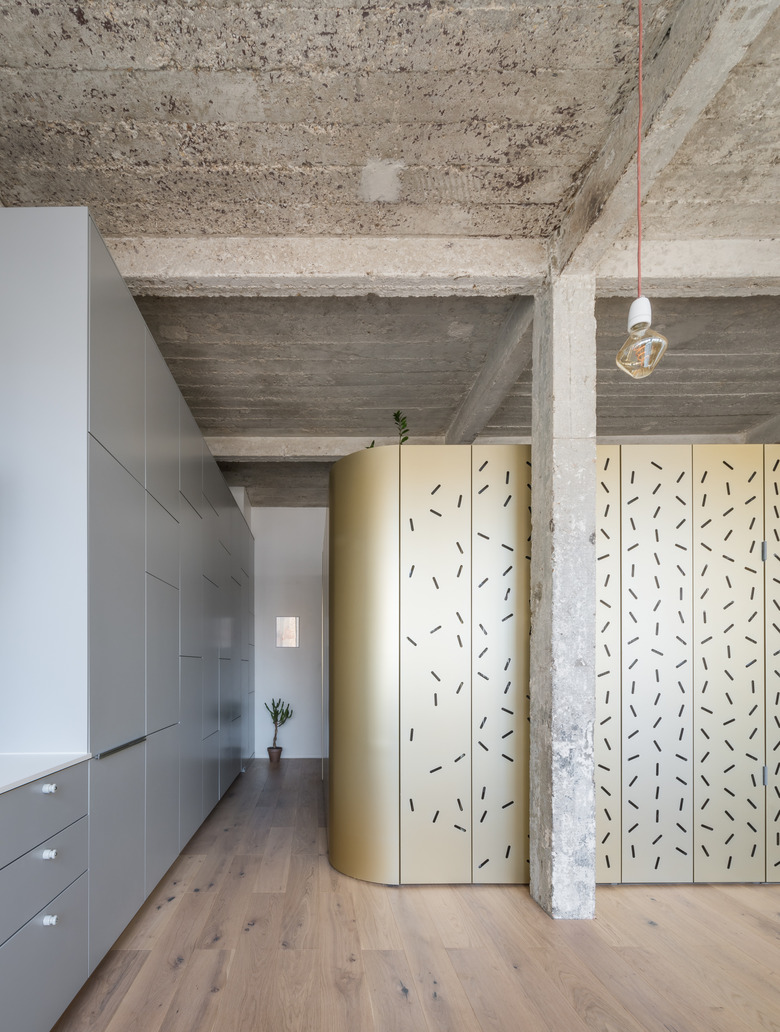 industrial living room