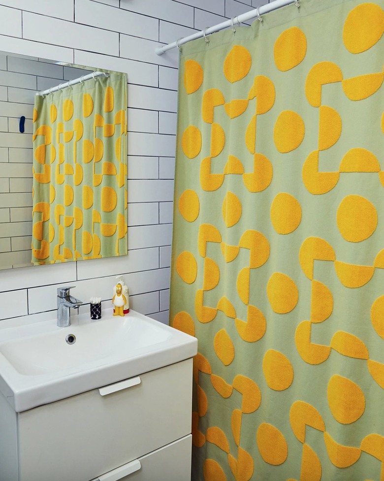 Dusen Dusen x Coming Soon Curtina Shower Curtain