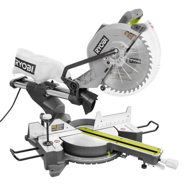 Sliding compound miter saw.