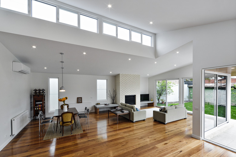 window ceilings dining chairs sofa windows to exterior