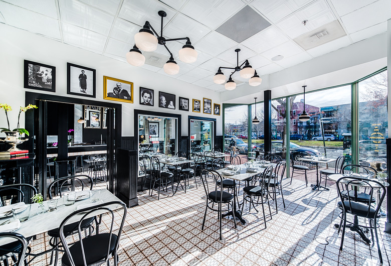 Private dining room.