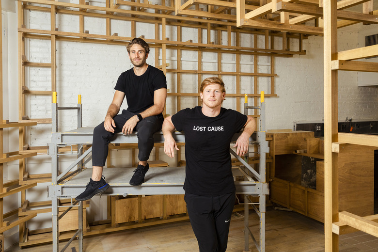 Eric Marx and Lisle Richards of the Metric restaurant group