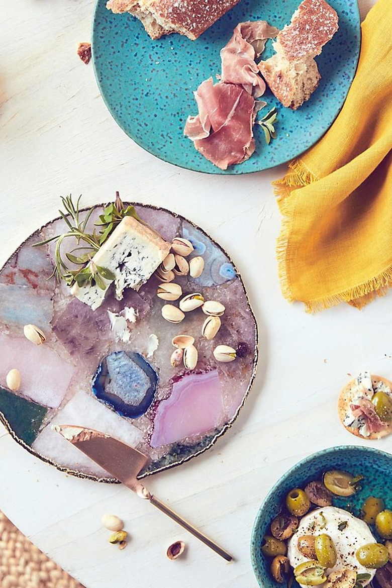 Composite Agate Cheese Board