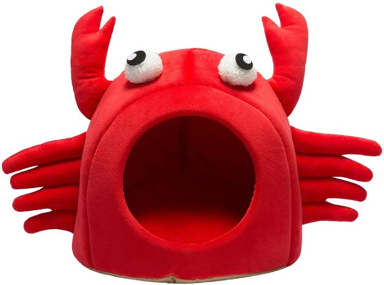 Hollypet Self-Warming Crab Pet Bed