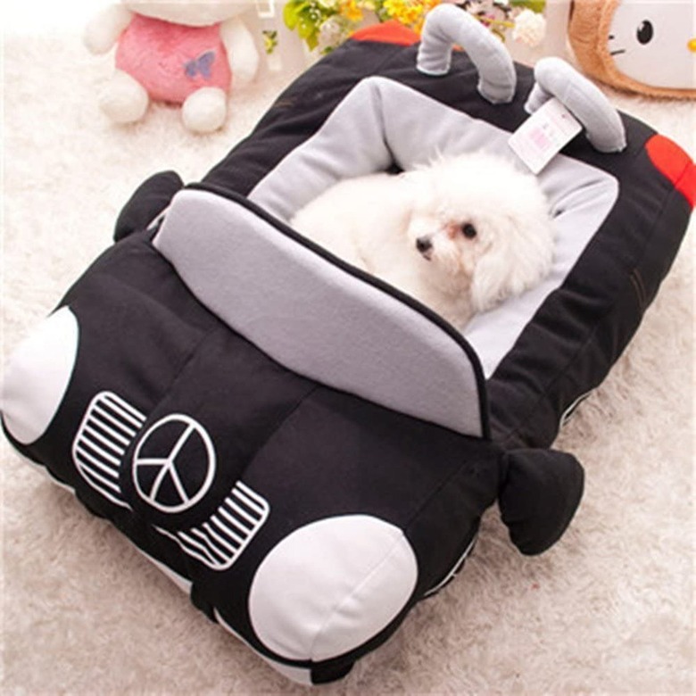 Colorful House Car Pet Bed