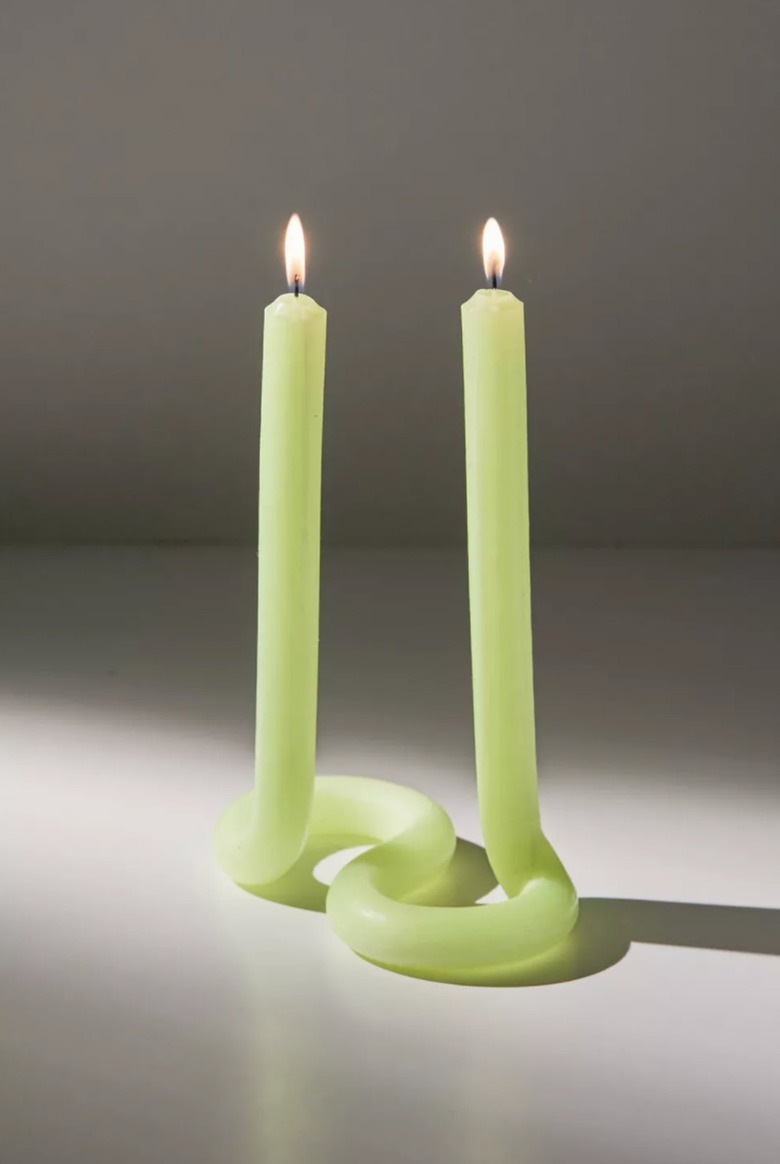 Lex Pott Twist Duo Standing Taper Candle
