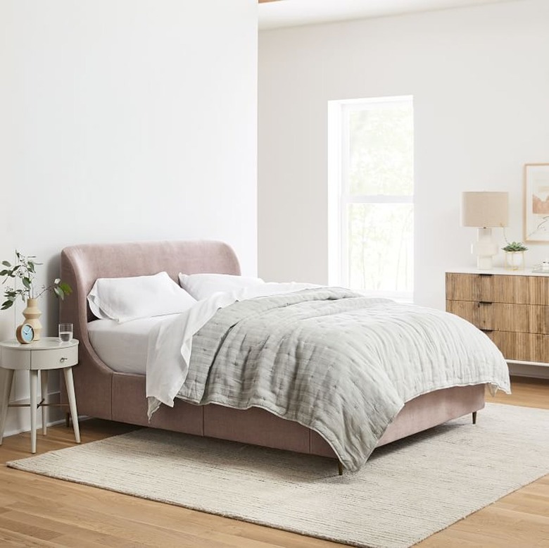 West Elm Lana Upholstered Storage Bed