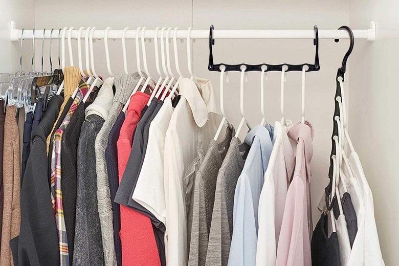 cascading hanger for small closet
