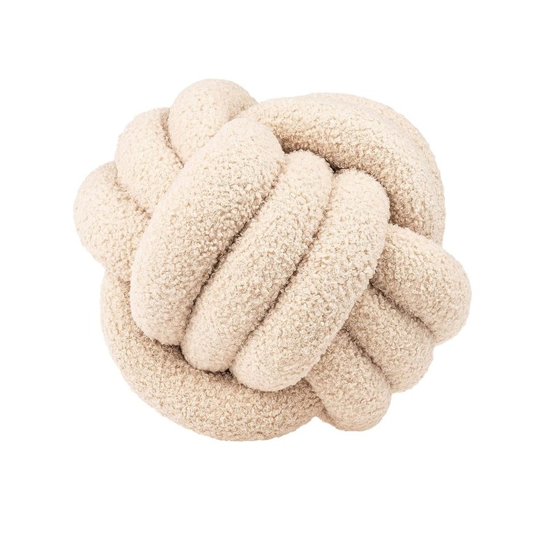 Happy Koala Boucle Knot Ball Pillow