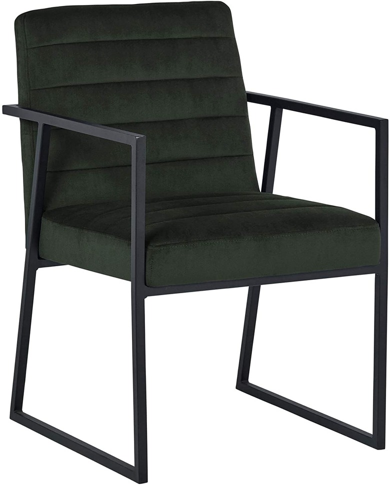 Rivet Allie Velvet Chair