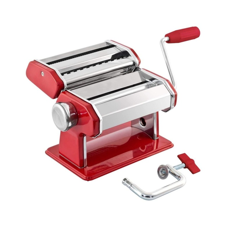 Gourmex Stainless Steel Manual Pasta Maker Machine