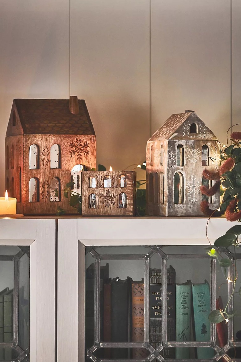 Wooden Humble Home Candle