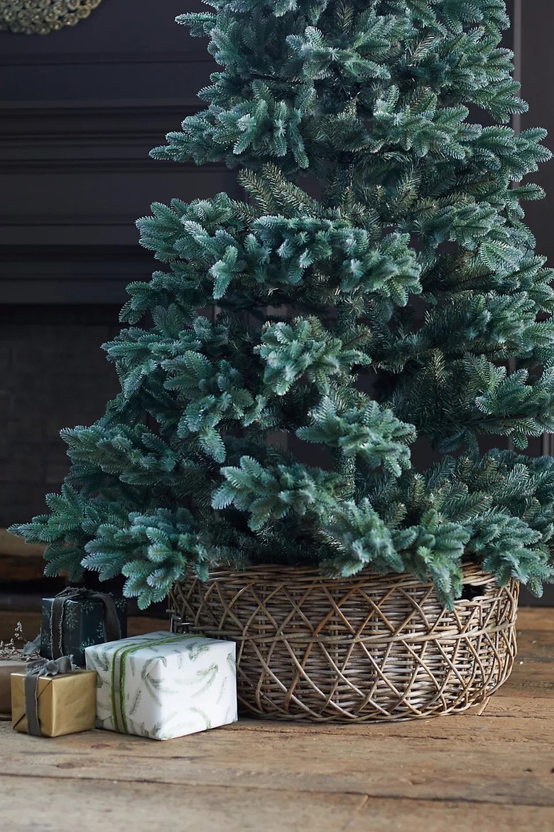 Terrain Rattan Tree Basket