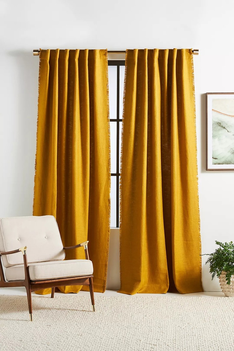 Luxe Linen Blend Curtain
