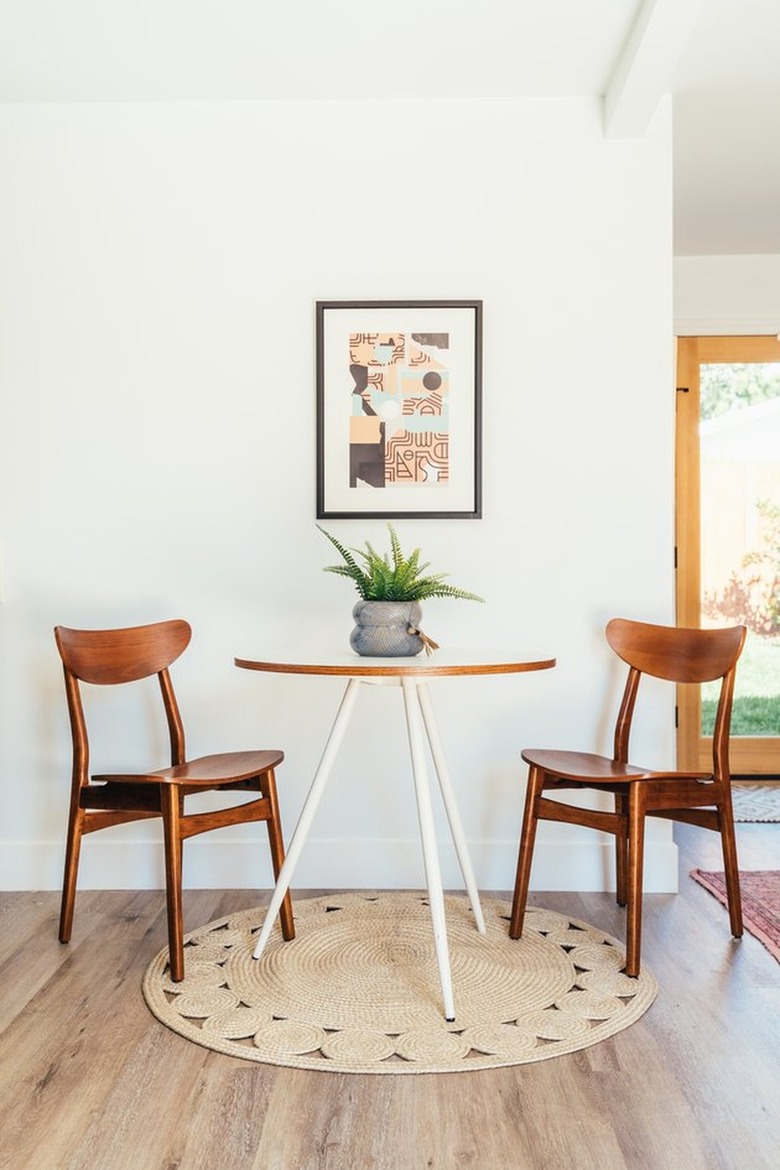 dining nook as Apartment decorating ideas