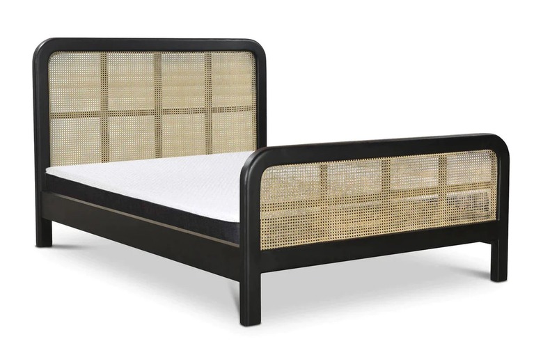 June Curved Queen Platform Bed