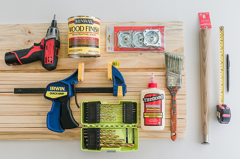 Here's what you'll need to build your coffee table.