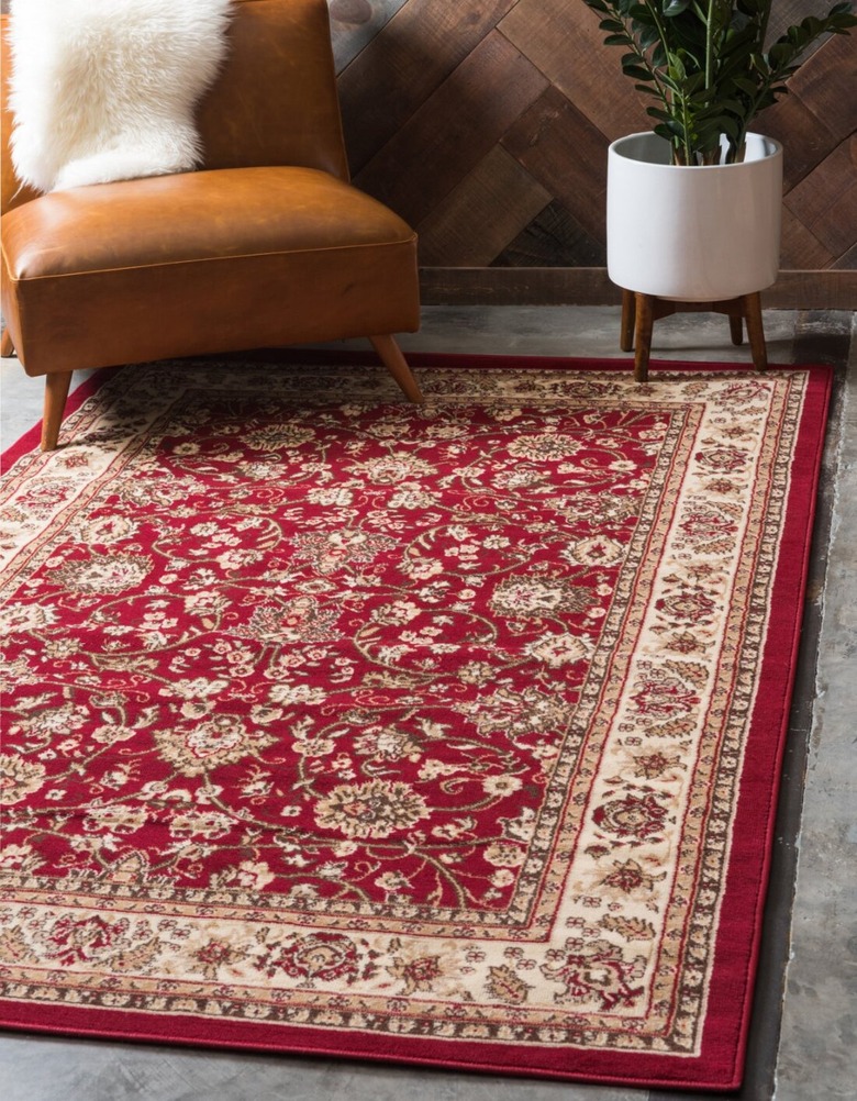 Andover Mills Mersey Oriental Red Area Rug