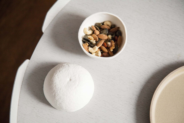 set of two white porcelain bowls from Areaware