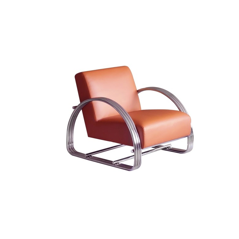 Pasargad Home Concord Modern Lounge Chair
