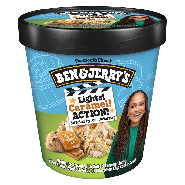 Pint of Ava DuVernay's new Ben & Jerry's flavor Lights