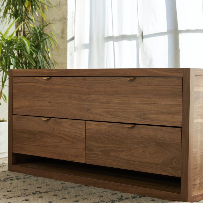 Avocado Malibu Wood Dresser