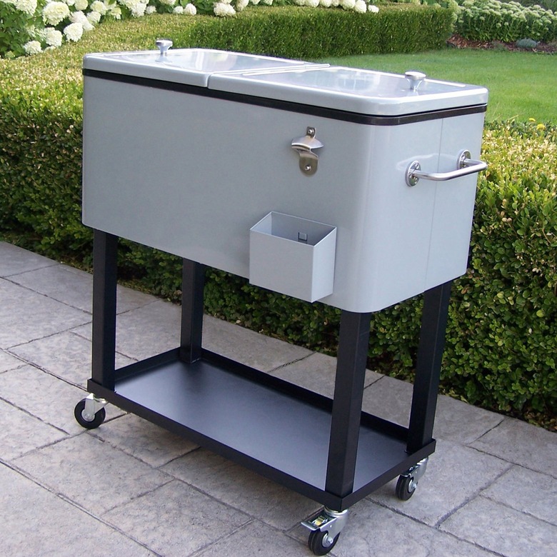 Oakland Living 80 qt. Patio Cooler Cart