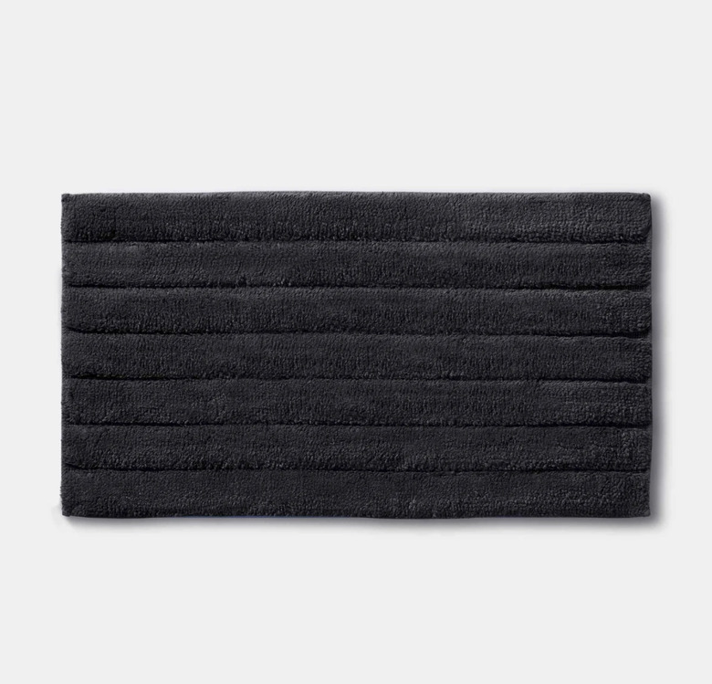 Brooklinen graphite bath mat