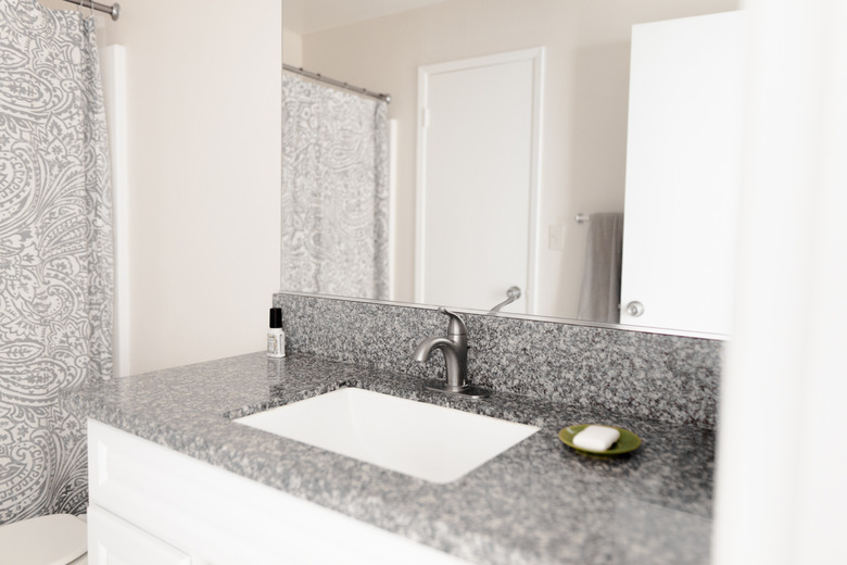 deck mounted bathroom faucet