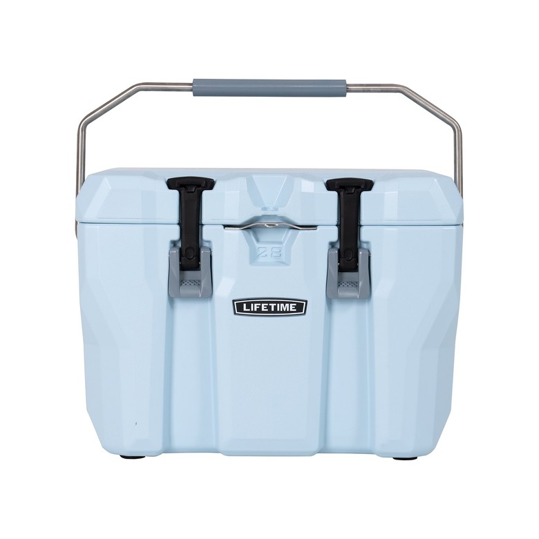 baby blue mini cooler