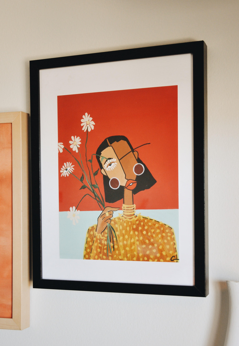 Art in Nina Belton's home