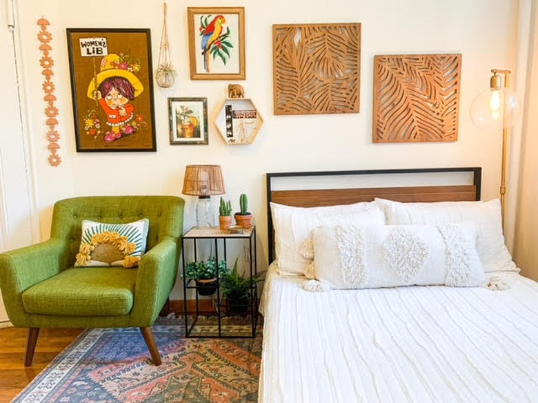 A women's lib tea towel